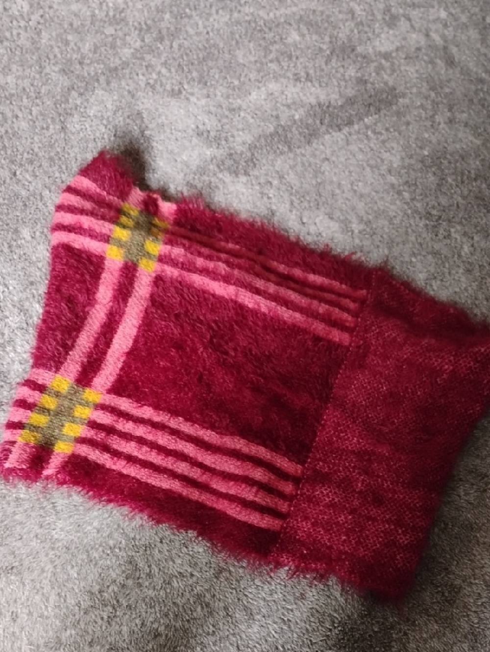 Olsenboye Fuzzy Twist Cowl Scarf - Picture 4 of 4